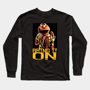 Retro Gaming/TV Mashup - SF - BRING IT ON Long Sleeve T-Shirt